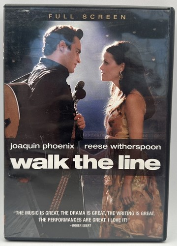 Walk The Line DVD Full-Screen Joaquin Phoenix Reese Witherspoon 2006