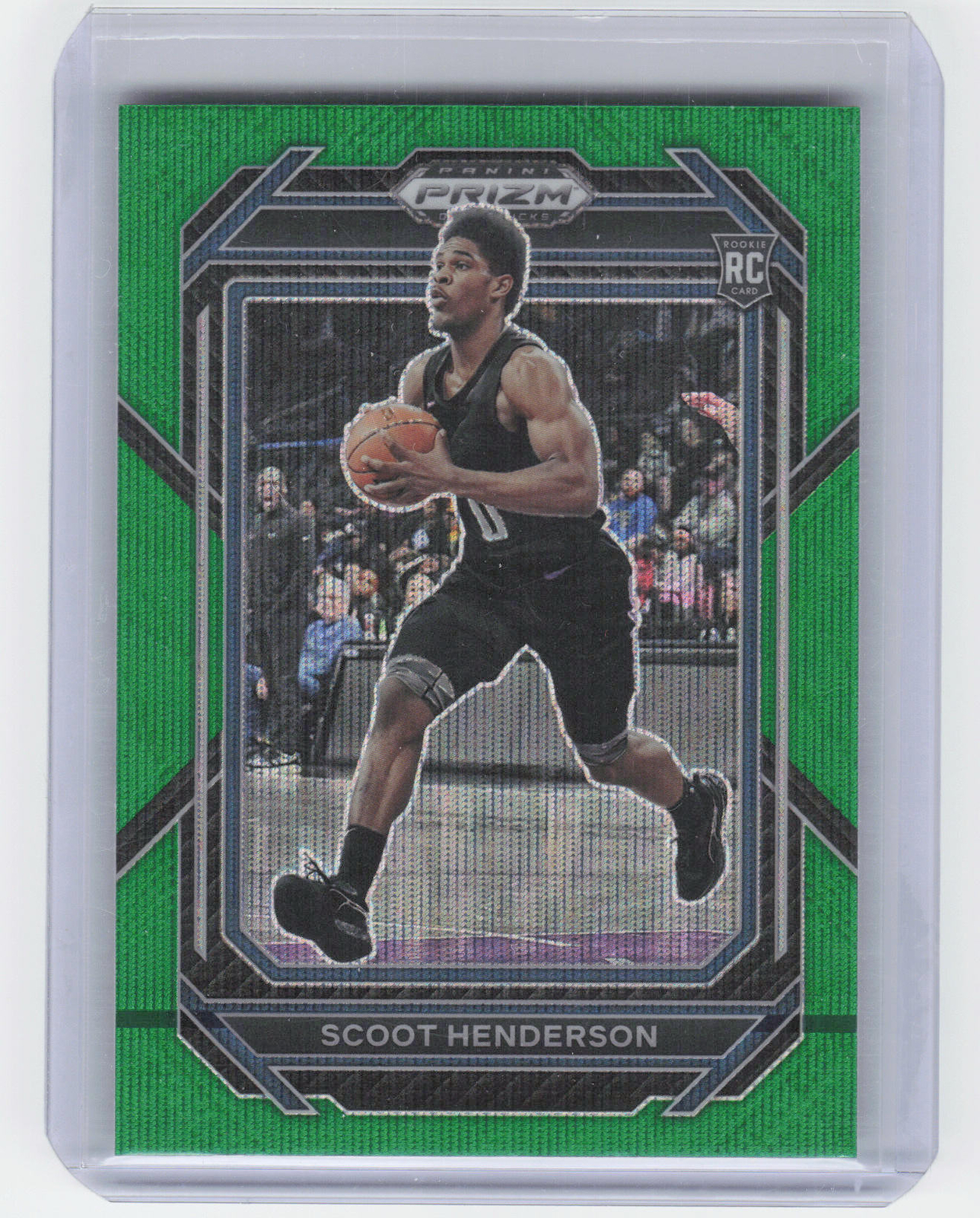 2023-24 Panini Prizm Draft Picks #24 Scoot Henderson Green Wave