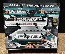 2024 PANINI PRIZM FOOTBALL FACTORY SEALED 24 PACK RETAIL BOX NFL - IN HAND!