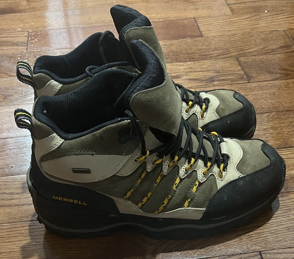 Merrell “45 Trail Hoop Birch” Waterproof Hiking/Walking Boots Size 10
