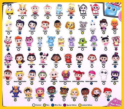 DISNEY DOORABLES Series 1, 2, 4, 5, 6, 7, 8 EXCLUSIVE Minifigures ~ LIST 2/3 - Picture 2 of 247