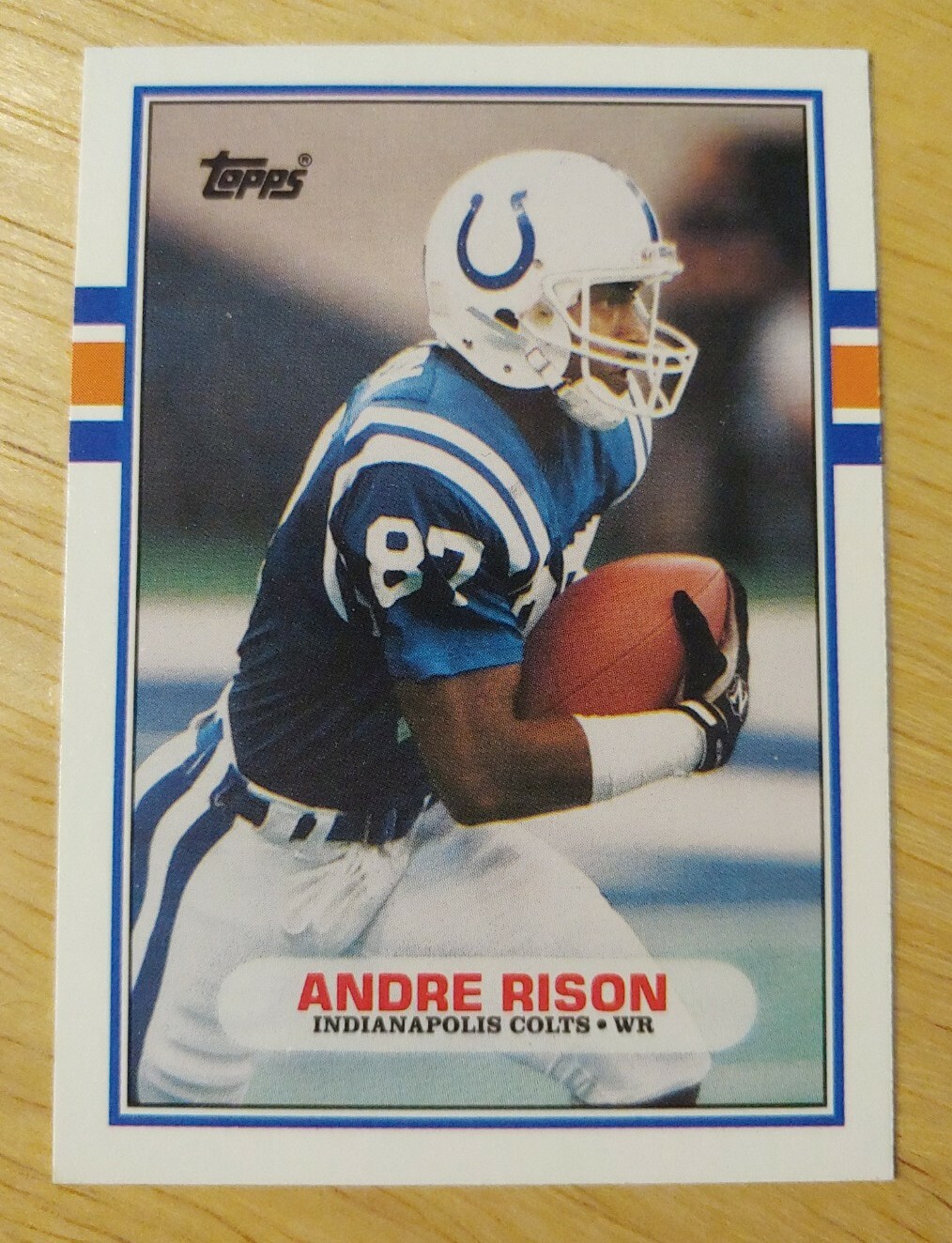 ANDRE RISON RC 1989 Topps Traded #102T Rookie Card ATLANTA FALCONS | eBay