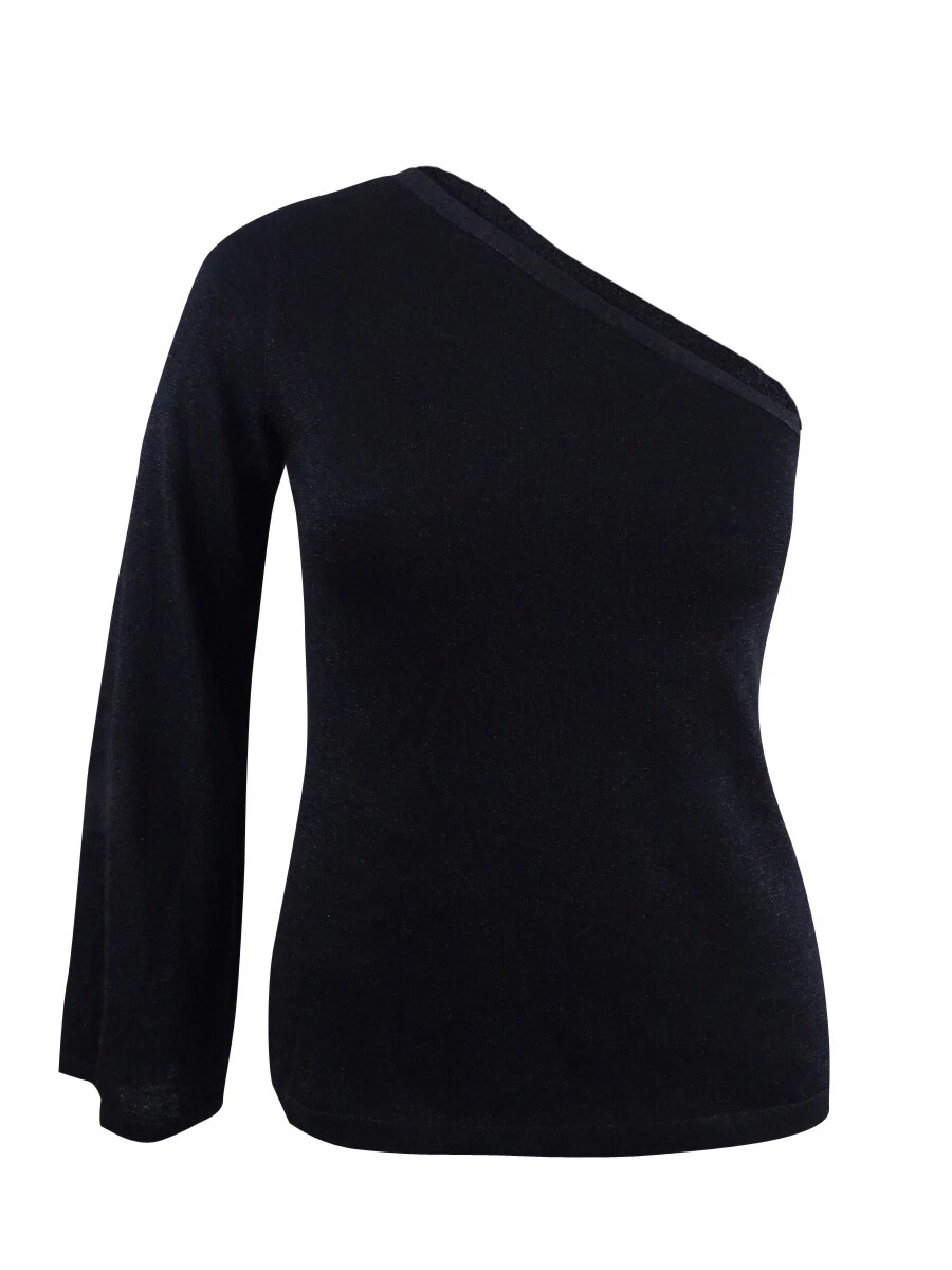Vince camuto one shoulder clearance sweater