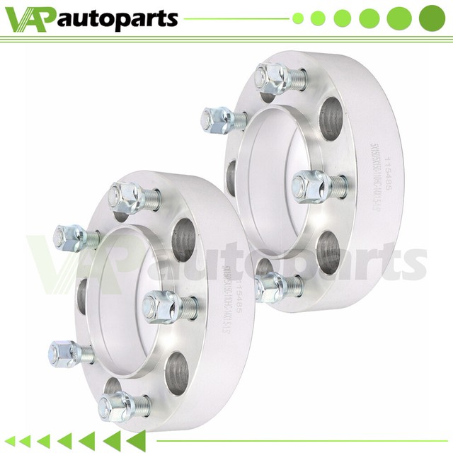 1.5" Thick 2Pcs Wheel Spacers 5x150 to 5x150 14x1.5 For Toyota Tundra