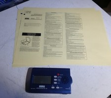 Korg MA-30 Compact Digital Pocket Metronome Music - Blue - Tested