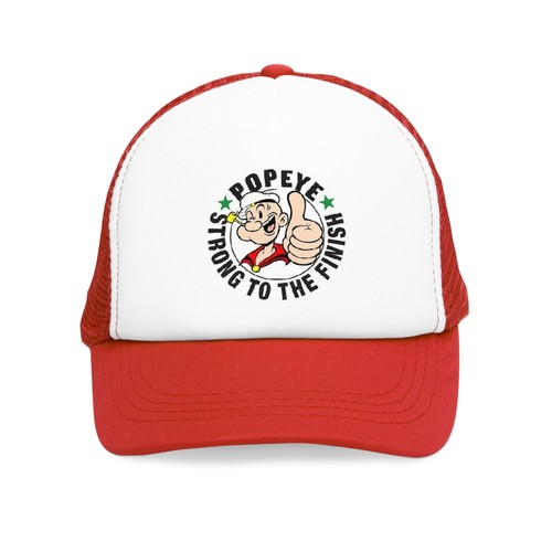 Popeye Strong To The Finish Mesh Ball Cap - Picture 2 of 13
