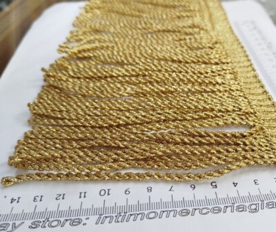 FRANGIA CIPOLLINA PASSAMANERIA ALTA 4 CM 50CM PER per le tue creazioni Gioie d'Oriente