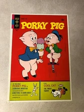 PORKY PIG #36 ART original comic book Cover Proof  1971 ICE CREAM gold key 