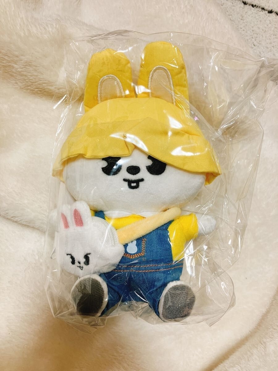 Stray Kids Skzoo Leebit Plush Toy Doll Lee Know Popup Store 2025