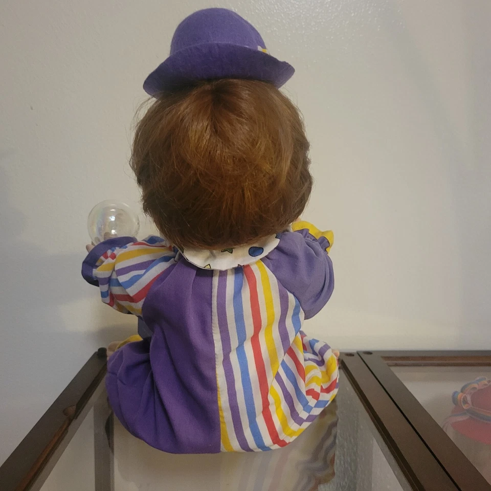 Bubbles From Ashton Drake Galleries Littlest Clown Series 1992 Foto 3 de 4