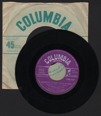7'' SILVANA SEVA UND DIE KRONOS HEISSES EIS (EARLY TO BED) / WENDY WENDY MOGOL