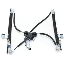 Front LH w/ Motor Power Window Regulator For Chrysler Town Country Dodge Caravan