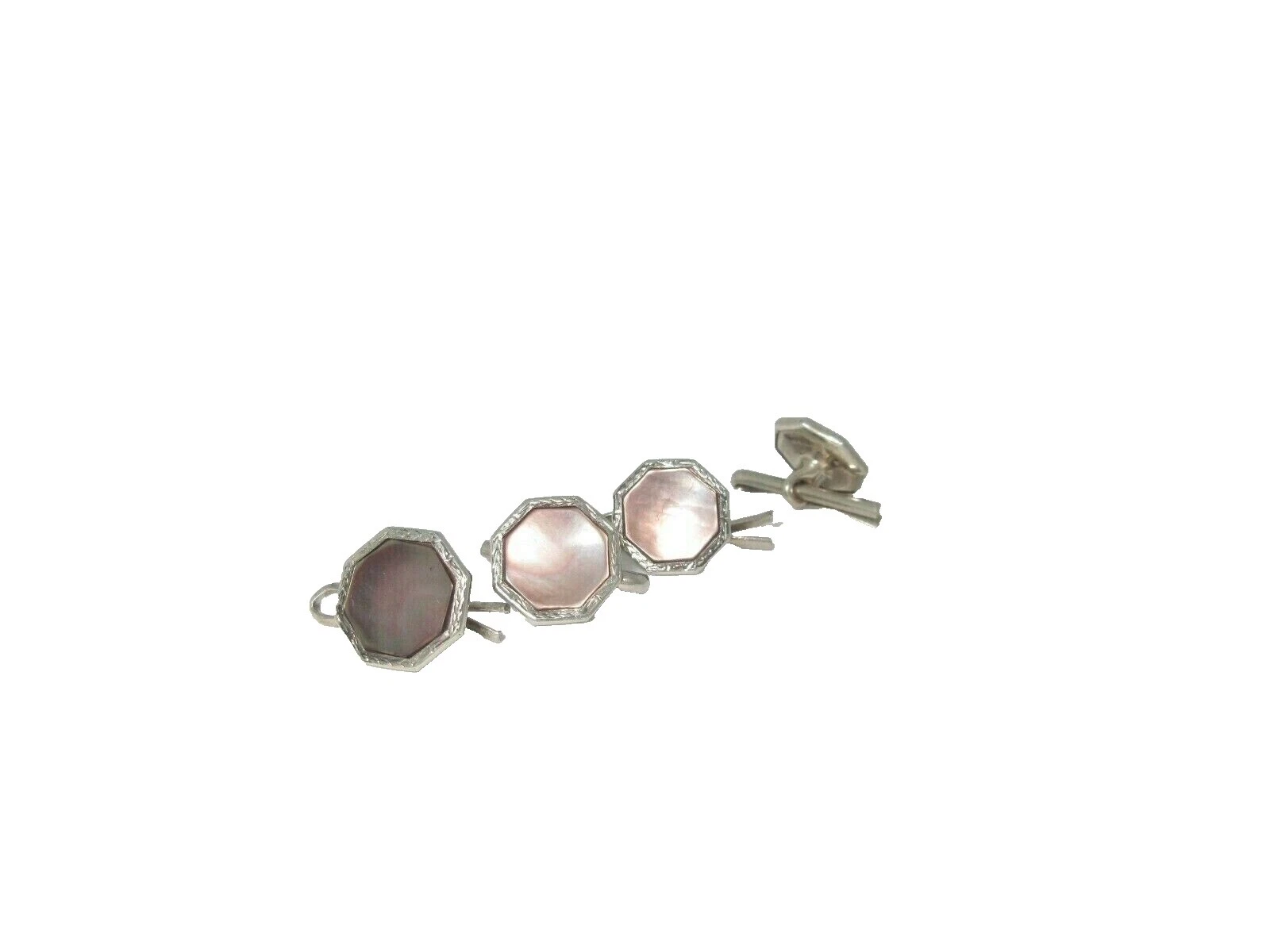 Pearl White Gold 14k Rings for Men