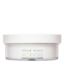 STAR NAIL AcryGel Strengthening Powder acrylic gel Clear 1.6 oz
