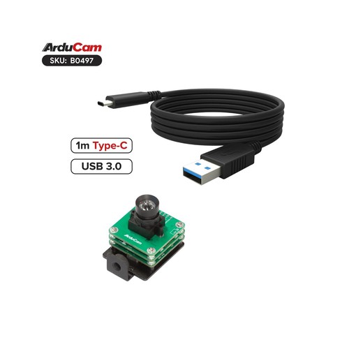 Arducam 8.3MP 4K USB Camera Module, IMX678 Low Light Webcam, 90fps@720p High-... - 第 2/8 張圖片