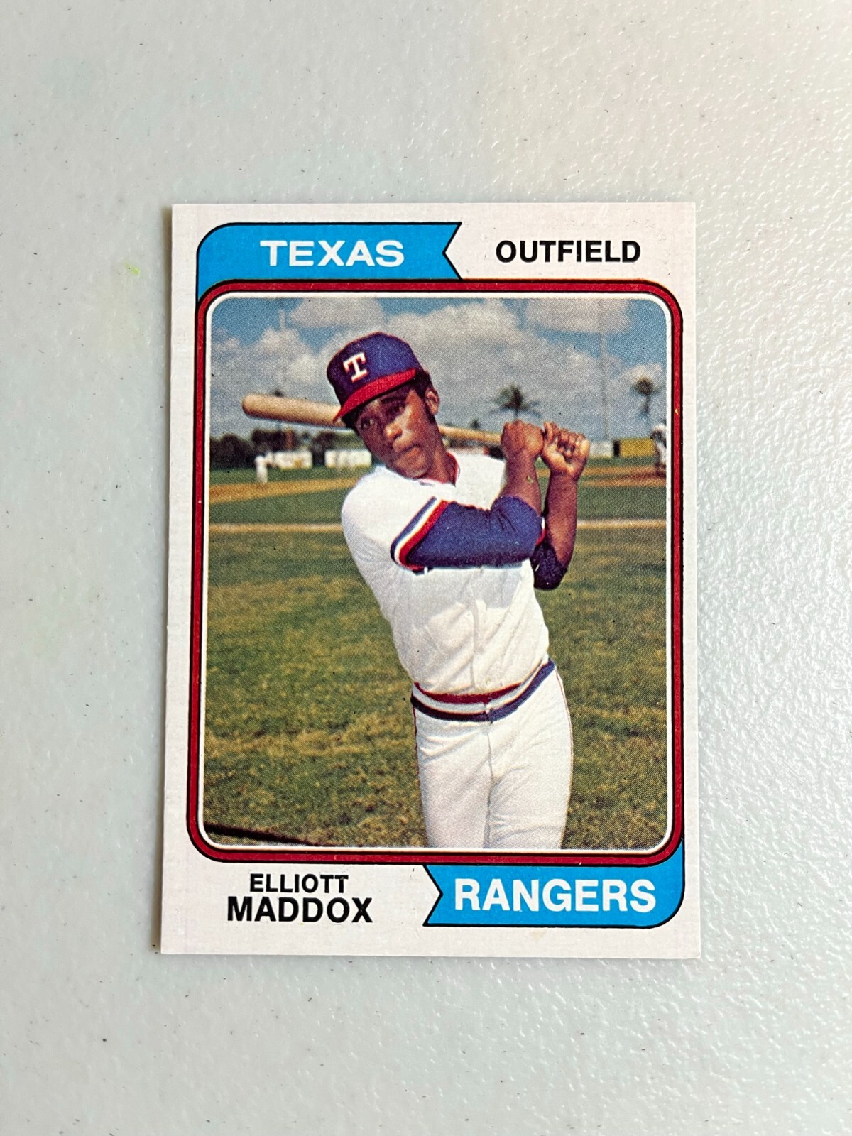 1974 Topps Elliott Maddox #401 Nrmt combo shipping
