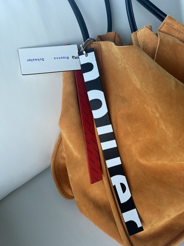 Proenza Schouler Suede Brown Tote Bag Size Large - Picture 3 of 16