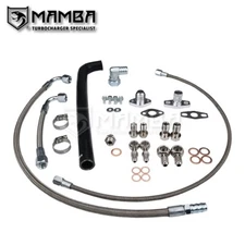 MAMBA Turbo Oil Water Line 1.8T Transverse VW MK4 GOLF GTI Bora Beetle K03 US
