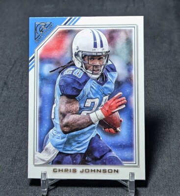 Chris Johnson Gallery 2023 Topps Composite Football Card #398 Tennessee Titans