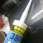 BOSS Products 380 Clear Silicone Caulk Sealant Cartridge new — photo 9
