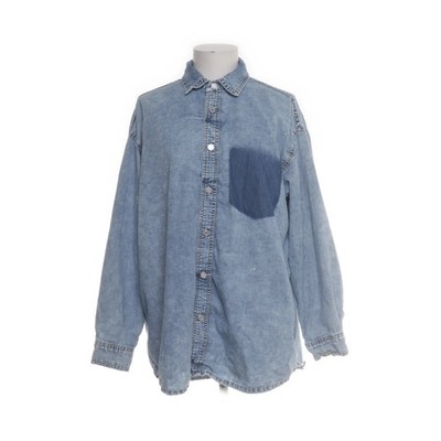Divided by H&M, Jeanshemd, Größe: M, Blau, Baumwolle/Polyester, Einfarbig #rVE
