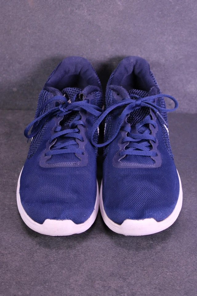 Nike Revolution 3 Herren Sneaker Sportschuhe Gr. 42 blau  Mesh Training BS925 - Bild 4 von 4