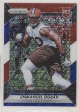 2016 Panini Prizm Rookie Red White & Blue Disco Prizm Emmanuel Ogbah #265 p6d