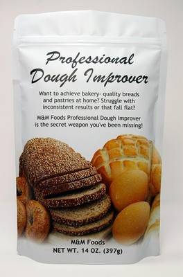 Professional Dough Improver - Dough Enhancer For All Flours - 14 Oz  MADE IN USA