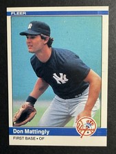 1984 Fleer - Don Mattingly #131 (RC) EX Condition