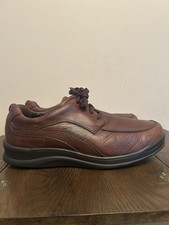 SAS Brown Leather Comfort Shoes Men’s 12.5W Lace Up Made In USA
