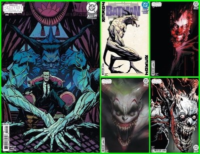 ABSOLUTE BATMAN #15 1:25 GREENE VARIANT COVER SET OF 5 THE JOKER DC COMICS 12/10