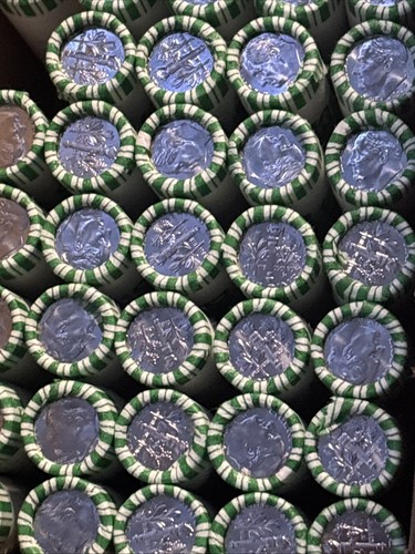 1 rotolo OBW di 2023 Denver Roosevelt Dimes 50 MONETE BU FASCE COMPLETE! Non circolato - Foto 4 di 4