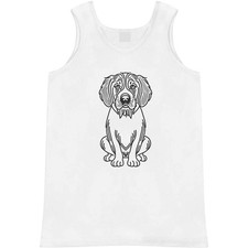 'Clumber Spaniel Dog' Adult Vest / Tank Top AV044135