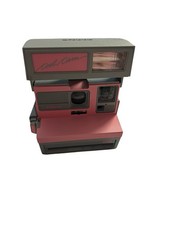 Vintage Polaroid Cool Cam 600 Pink Instant Film Camera Tested Working