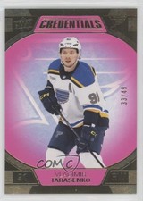 2022-23 Upper Deck Credentials Pink 33/49 Vladimir Tarasenko #74 2vh