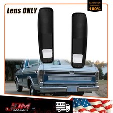 For 1974-1991 Ford E150 F150 F250 F350 F100 Bronco Pair Tail Light Smoked Lenses