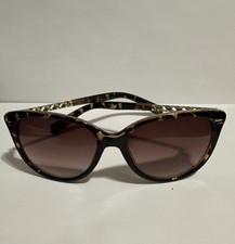 Vintage Women s Cat Eye Sunglasses Gold Filigree Temple Detail 100 Protection