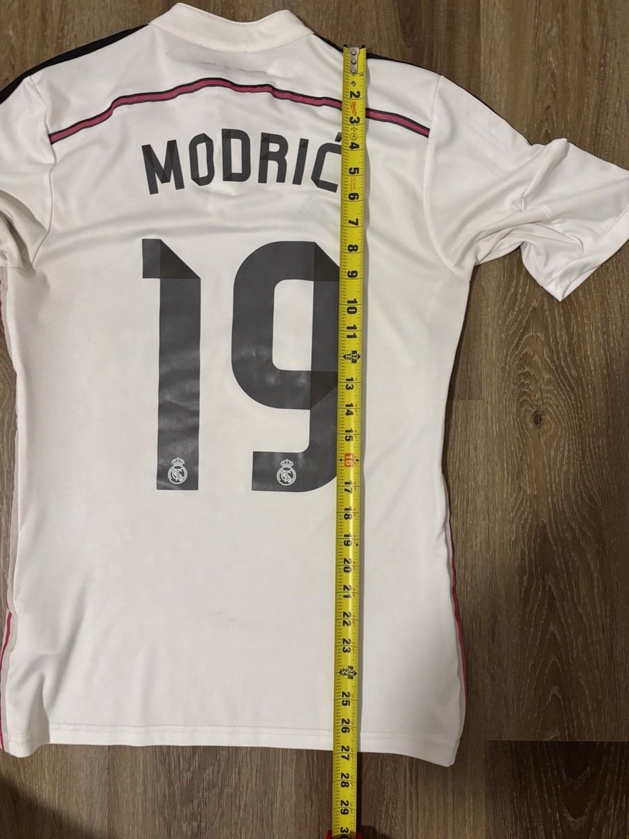 Adidas Real Madrid 14/15 Luka Modric Home Jersey F50637 Men's Size