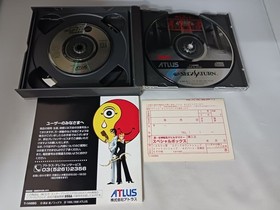 Operation confirmedSega Saturn SS Shin Megami Tensei Devil Summoner Special Box