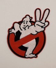 Ghostbusters inspired Iron On,Sew On Patch, 9.5 cm x 10.5cm