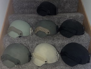 Upgraded Protech Delta 4 FC | L / XL | US Made | Aramid Helmet | ACH | MICH | 