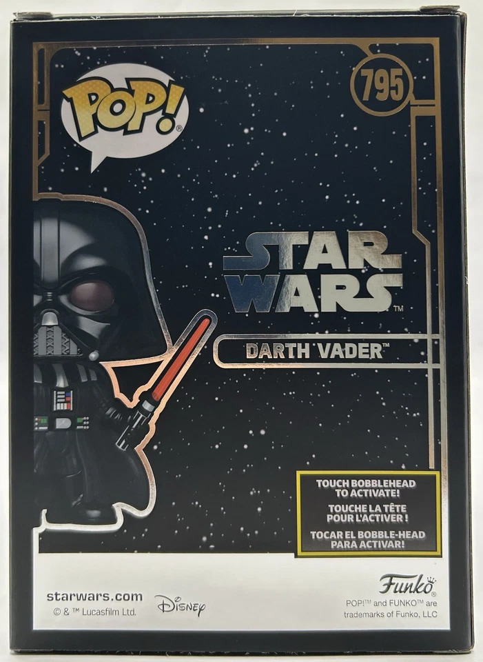 HAYDEN CHRISTENSEN SIGNED ANAKIN DARTH VADER STAR WARS FUNKO - BECKETT COA - Image 3 of 4