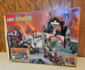 LEGO 6089  NINJA: Stone Tower Bridge - 100% w/box & manual