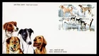 DR WHO 2005 INDIA FDC DOG CACHET BLOCK M69388