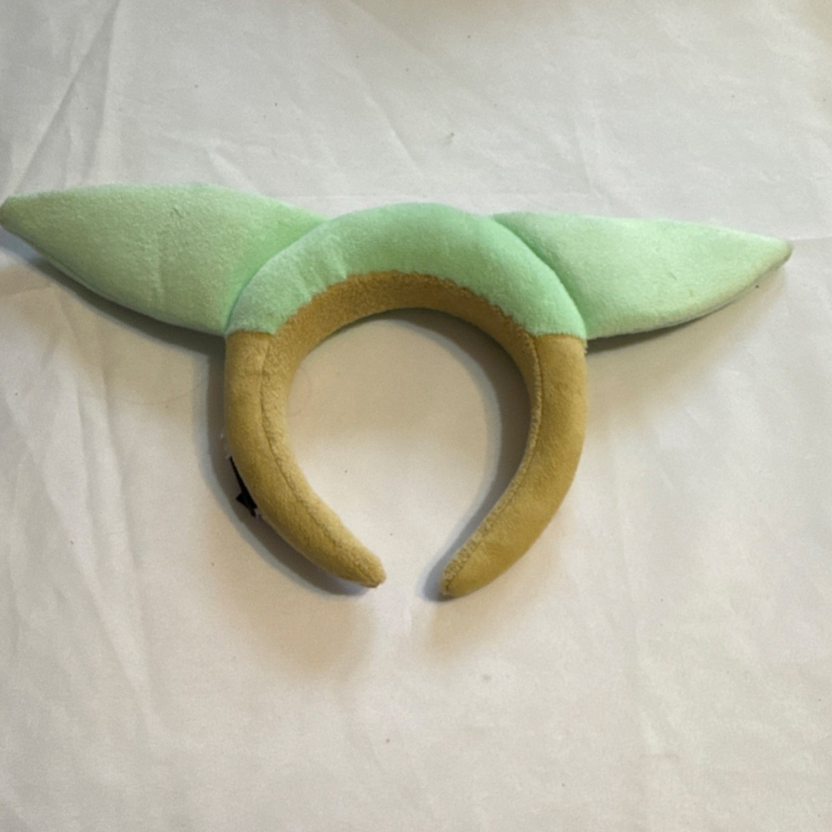 Star Wars Grogu Plush Padded Ears Headband Embroidered Solid 