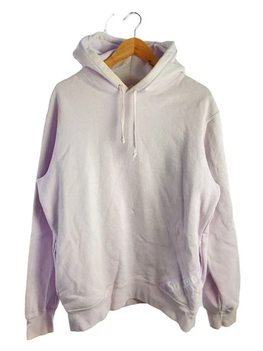 Felpa Supreme con cappuccio L cotone rosa usata