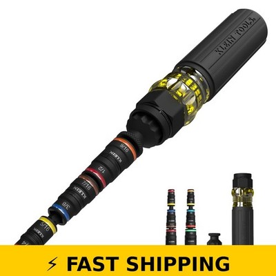 Klein Tools 14-in-1 Impact Rated Flip Socket Set
