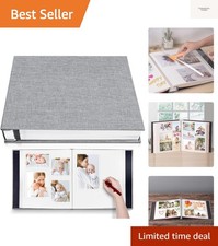 Photo Album Self Adhesive 3x5 4x6 5x7 6x8 8x10 8.5x11 11x10.6 Magnetic Scrapb...