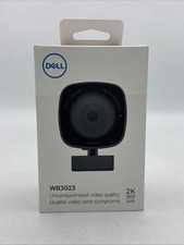 NEW Dell Webcam Camera WB3023 2K QHD 1440p OEM Genuine Factory Sealed HDR