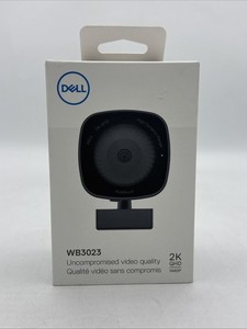 NEW Dell Webcam Camera WB3023 (2K QHD 1440p) OEM Genuine Factory Sealed HDR